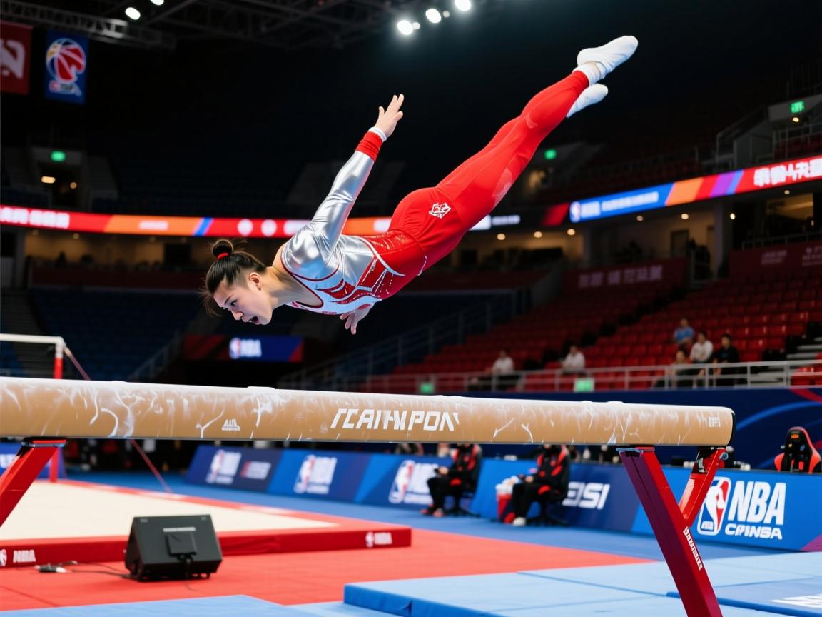 体操决赛惊险激烈，选手飘红银
