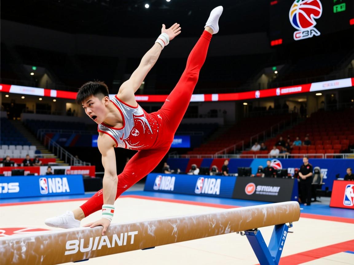 体操决赛惊险激烈，选手飘红银  第2张
