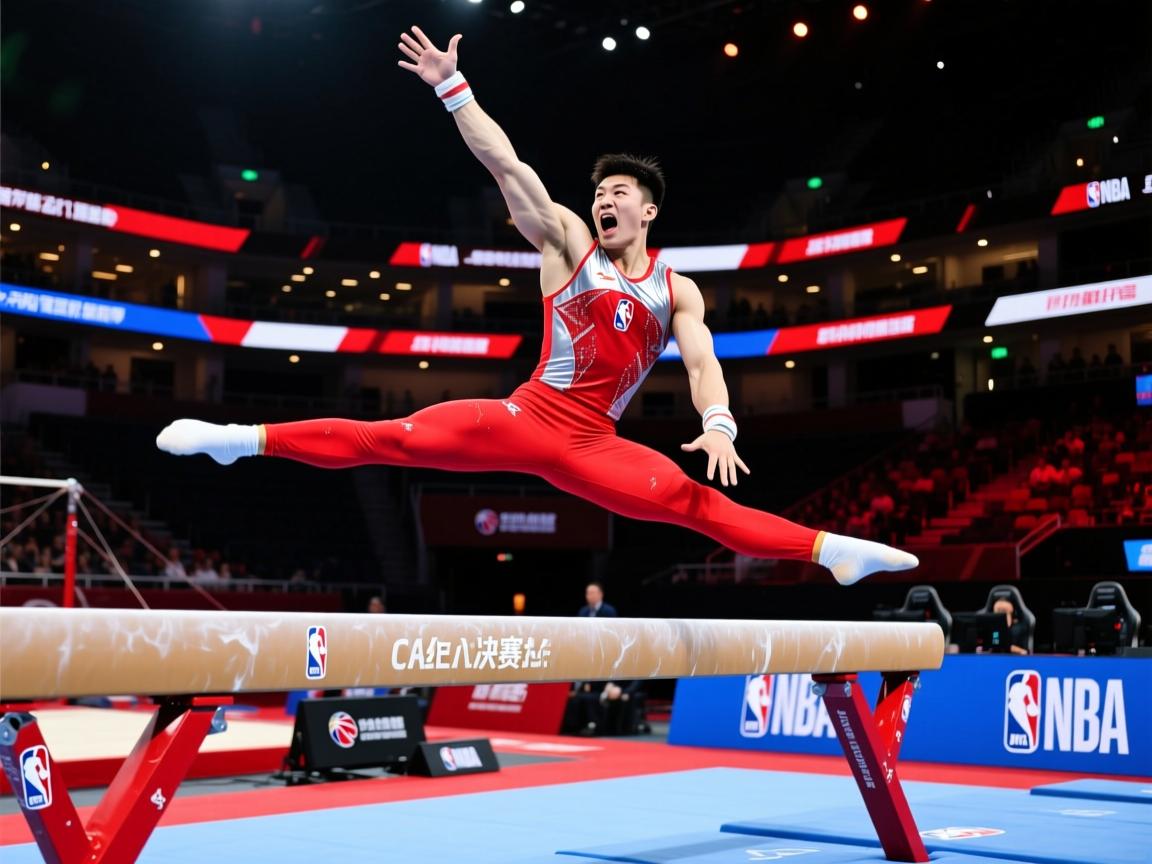 体操决赛惊险激烈，选手飘红银  第4张
